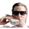 🧑‍💼 Эмодзи «Кристиан Бейл» для Telegram
