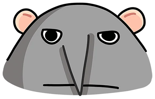🤨 Стикер «Кристина без надписей» для Telegram