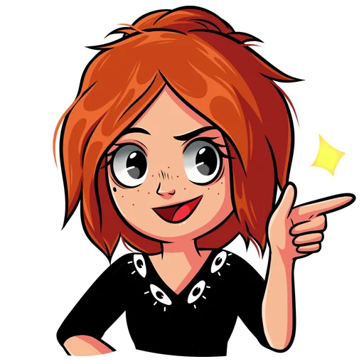 👍 Стикер «KristinaKaspi» для Telegram