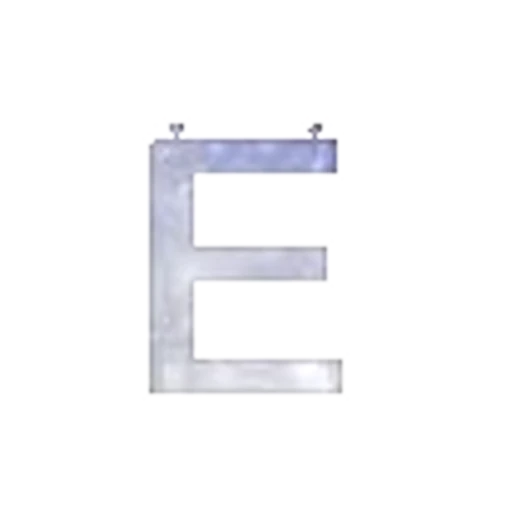 😀 Эмодзи «серебряный алфавит» для Telegram