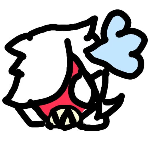 😡 Стикер «кривой бровл старс» для Telegram