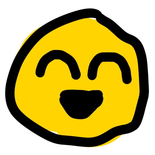 😄 Стикер «кривой бровл старс» для Telegram