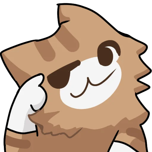 😏 Стикер «Кривые коты» для Telegram