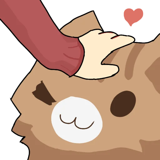 ❤ Стикер «Кривые коты» для Telegram