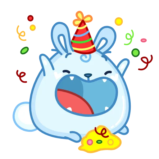 🥳 Стикер «Кроль» для Telegram