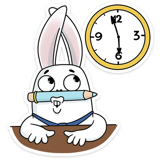 ⏳ Стикер «Кроль в офисе» для Telegram