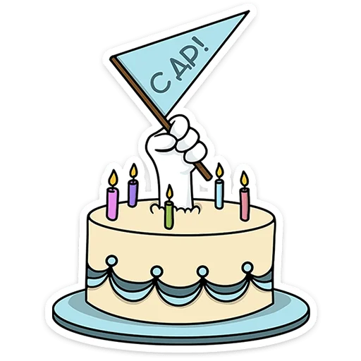 Стикерпак Кроль в офисе для Telegram