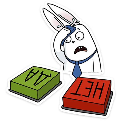 😅 Стикер «Кроль в офисе» для Telegram