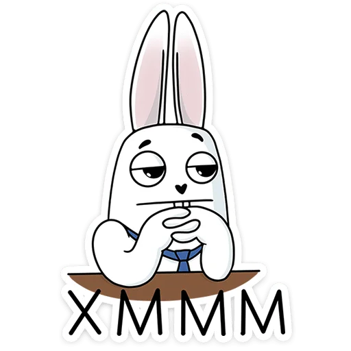 🤔 Стикер «Кроль в офисе» для Telegram