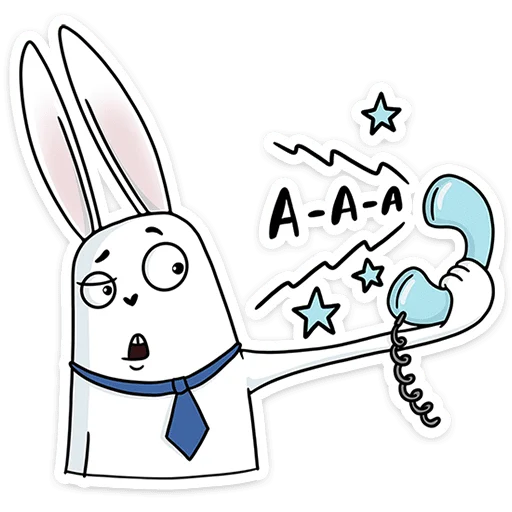 ☎️ Стикер «Кроль в офисе» для Telegram