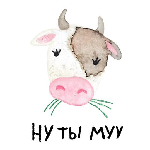 🐄 Стикер «Кроли» для Telegram