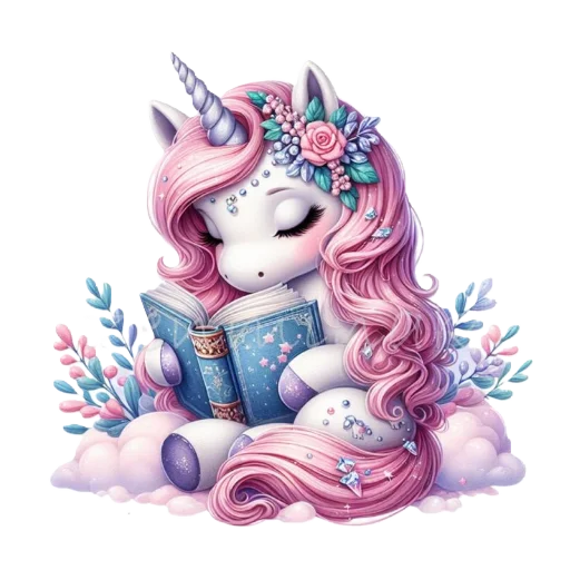 🦄 Стикер «krolichi lapochki edinorojki 1» для Telegram