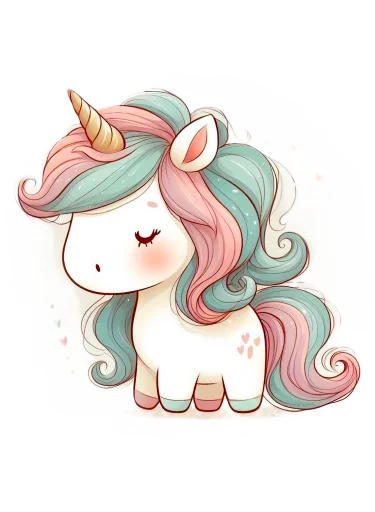 🦄 Стикер «krolichi lapochki edinorojki 1» для Telegram