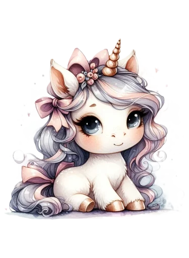 🦄 Стикер «krolichi lapochki edinorojki 1» для Telegram