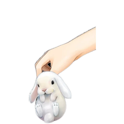 🐇 Стикер «Кроличья лапка» для Telegram