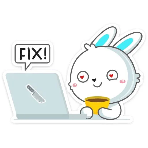 🫖 Стикер «Кролик Гоша» для Telegram