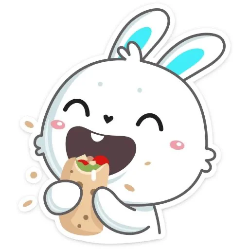 🍞 Стикер «Кролик Гоша» для Telegram