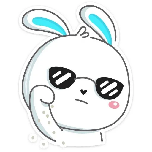 😎 Стикер «Кролик Гоша» для Telegram