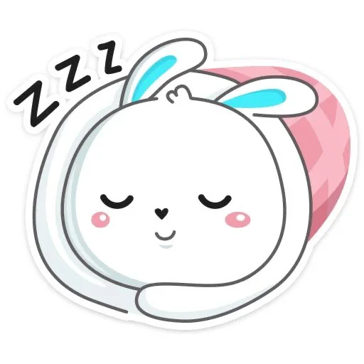 😴 Стикер «Кролик Гоша» для Telegram