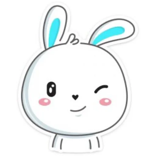 😉 Стикер «Кролик Гоша» для Telegram
