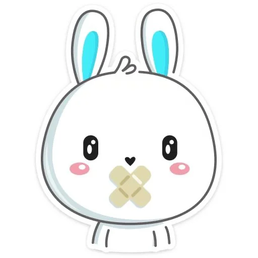 😤 Стикер «Кролик Гоша» для Telegram