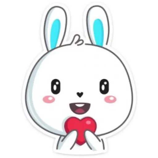 🥰 Стикер «Кролик Гоша» для Telegram