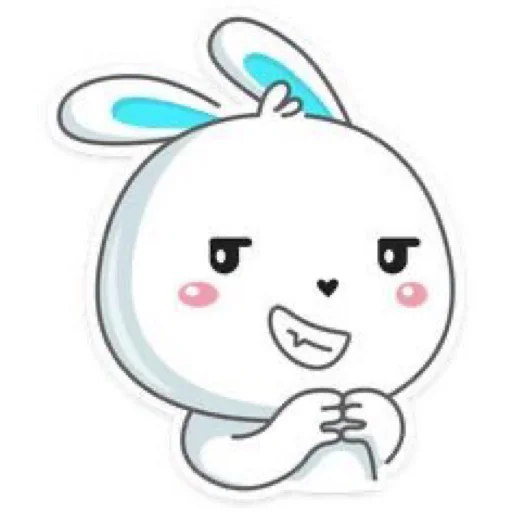 😌 Стикер «Кролик Гоша» для Telegram
