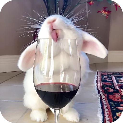 😋 Стикер «Кролики 1» для Telegram