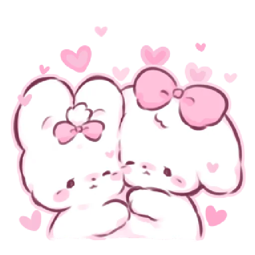 💗 Стикер «кьют крол ୨ ୧» для Telegram