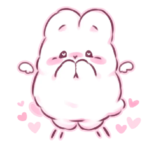 🥺 Стикер «кьют крол ୨ ୧» для Telegram