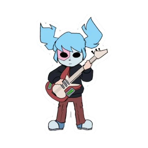 Стикерпак 🎸 𝑺𝒂𝒍𝒍𝒚 𝑭𝒂𝒄𝒆 🎸 для Telegram — скачать