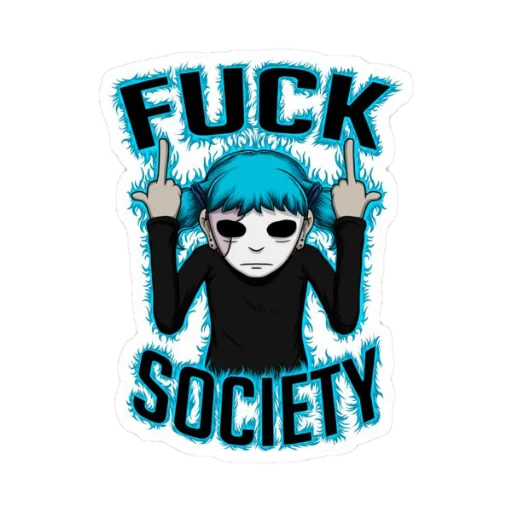 🎸 Стикер «🎸 𝑺𝒂𝒍𝒍𝒚 𝑭𝒂𝒄𝒆 🎸» для Telegram
