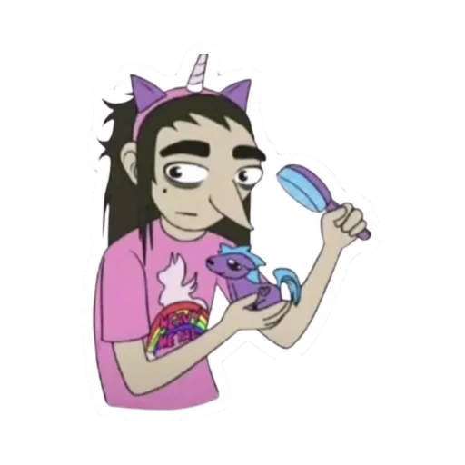 🎸 Стикер «🎸 𝑺𝒂𝒍𝒍𝒚 𝑭𝒂𝒄𝒆 🎸» для Telegram