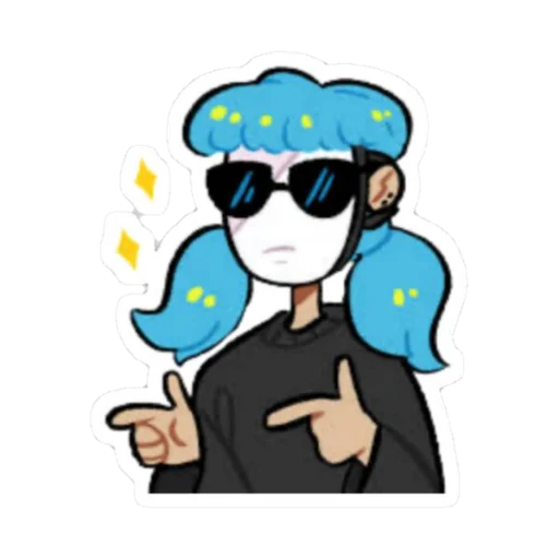 🎸 Стикер «🎸 𝑺𝒂𝒍𝒍𝒚 𝑭𝒂𝒄𝒆 🎸» для Telegram