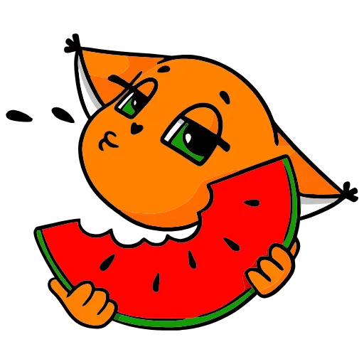 🍉 Эмодзи «Крошка Ши» для Telegram