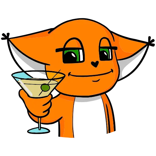🍸 Эмодзи «Крошка Ши» для Telegram