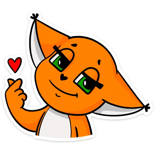 ❤️ Стикер «Крошка Ши» для Telegram