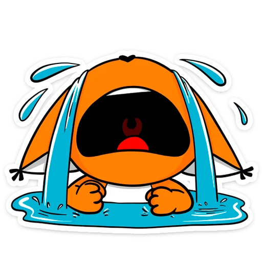 😭 Стикер «Крошка Ши» для Telegram