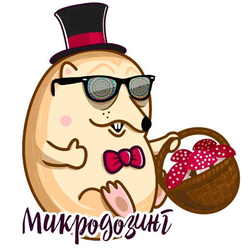 🍄 Стикер «Кроток» для Telegram