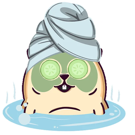 🛁 Стикер «Кроток» для Telegram