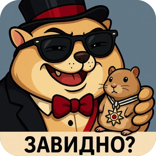 🫥 Стикер «Кроток» для Telegram