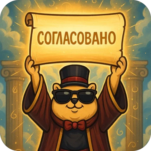 👌 Стикер «Кроток» для Telegram