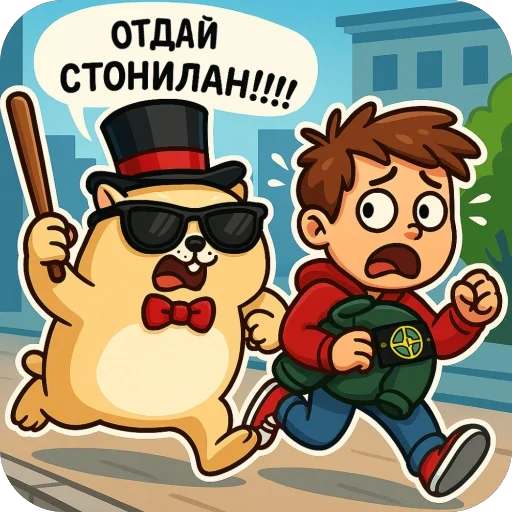 🫥 Стикер «Кроток» для Telegram