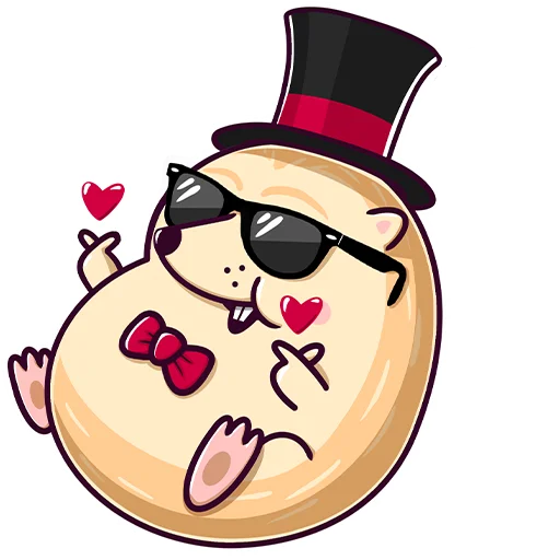 ❤️ Стикер «Кроток» для Telegram