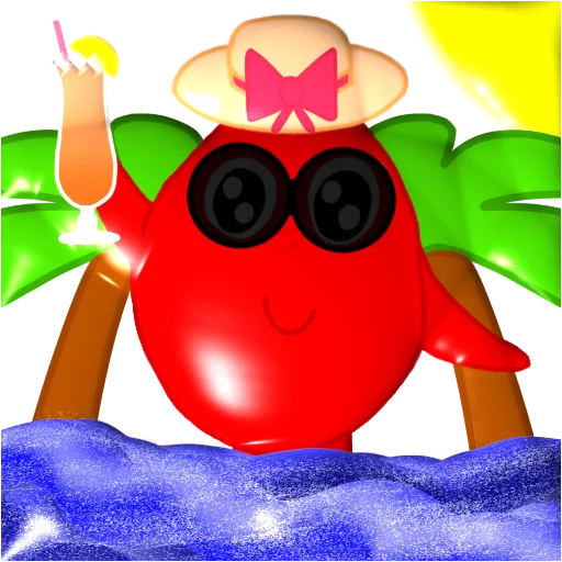 🏖 Стикер «Кровики» для Telegram