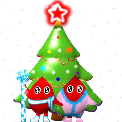 🎄 Стикер «Кровики» для Telegram