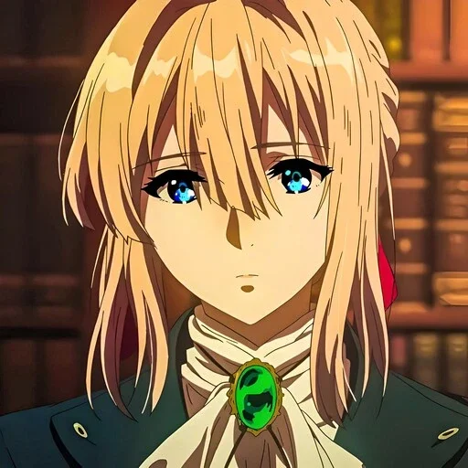 🙁 Стикер «Violet Evergarden» для Telegram