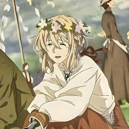 😇 Стикер «Violet Evergarden» для Telegram