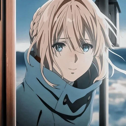 🙂 Стикер «Violet Evergarden» для Telegram