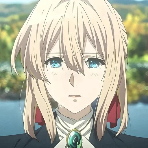 😢 Стикер «Violet Evergarden» для Telegram